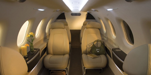 Embraer Phenom 300 view for Baltimore charter