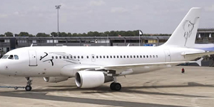 Airbus ACJ319 view for Baltimore charter