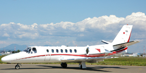 Cessna Citation V cabin for Baltimore charter