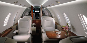 Cessna Citation Excel view for Baltimore charter