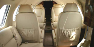 Cessna Citation V view for Baltimore charter