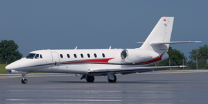 Cessna Citation Sovereign view for Baltimore charter