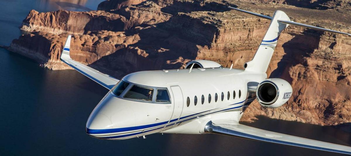 Gulfstream G280 cabin for Baltimore charter