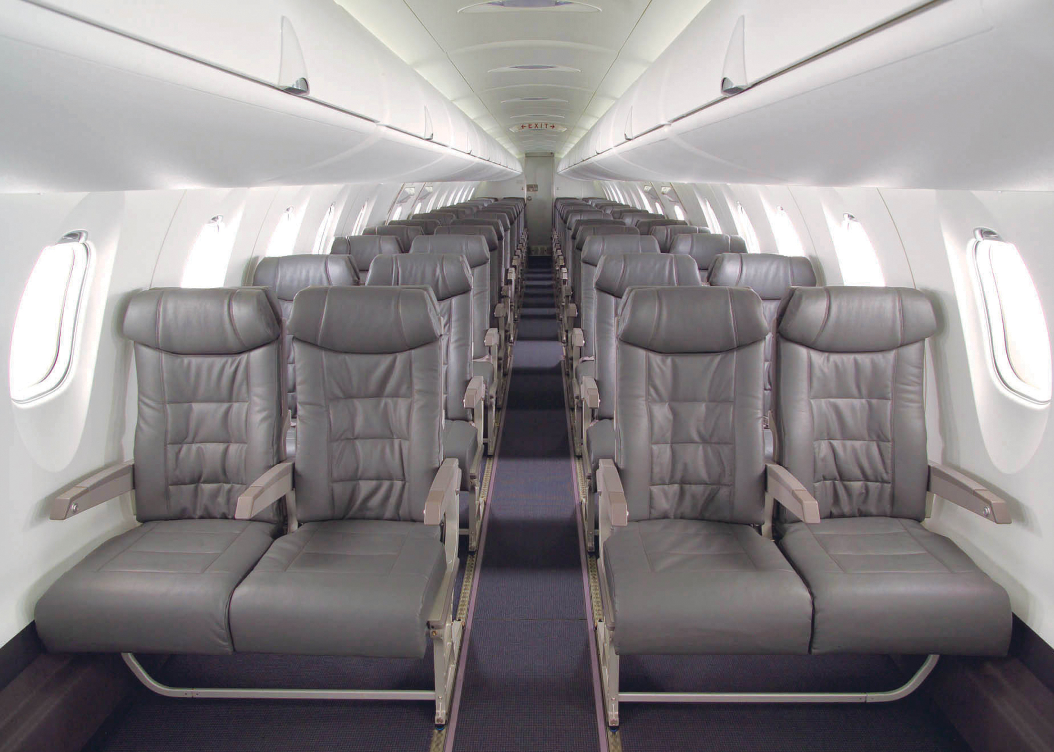 Bombardier CRJ-200 cabin for Baltimore charter