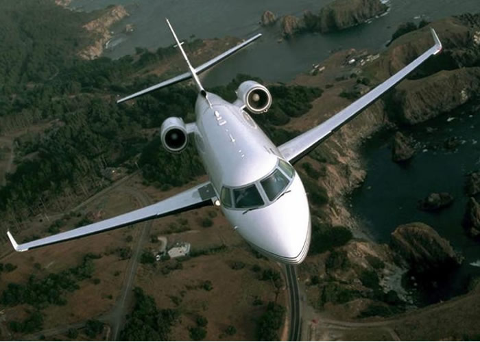 Gulfstream G200 cabin for Baltimore charter