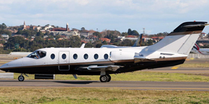 Beechjet 400 view for Baltimore charter