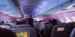 Airbus A320 (VIP) view for Baltimore charter
