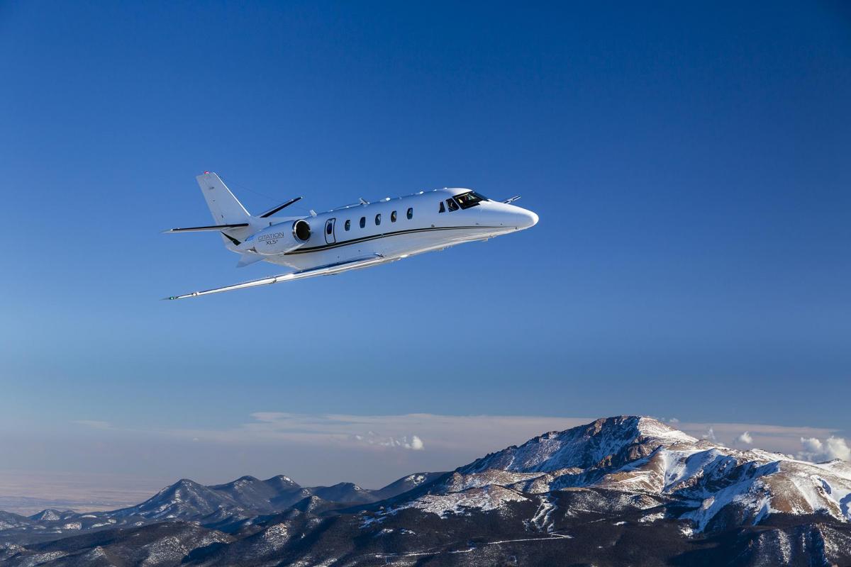 Cessna Citation Excel cabin for Baltimore charter