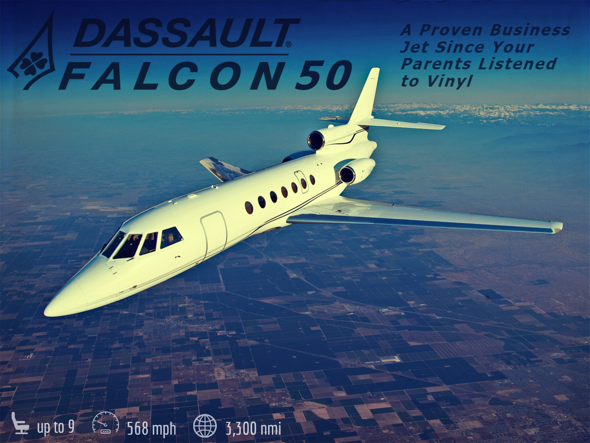 Baltimore Dassault Falcon 50 Charter