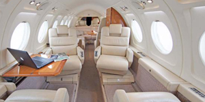 Dassault Falcon 50 view for Baltimore charter