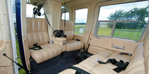 Bell LongRanger cabin for Baltimore charter