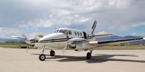 King Air 90 view for Baltimore charter