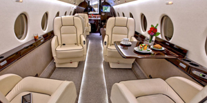 Gulfstream G200 view for Baltimore charter