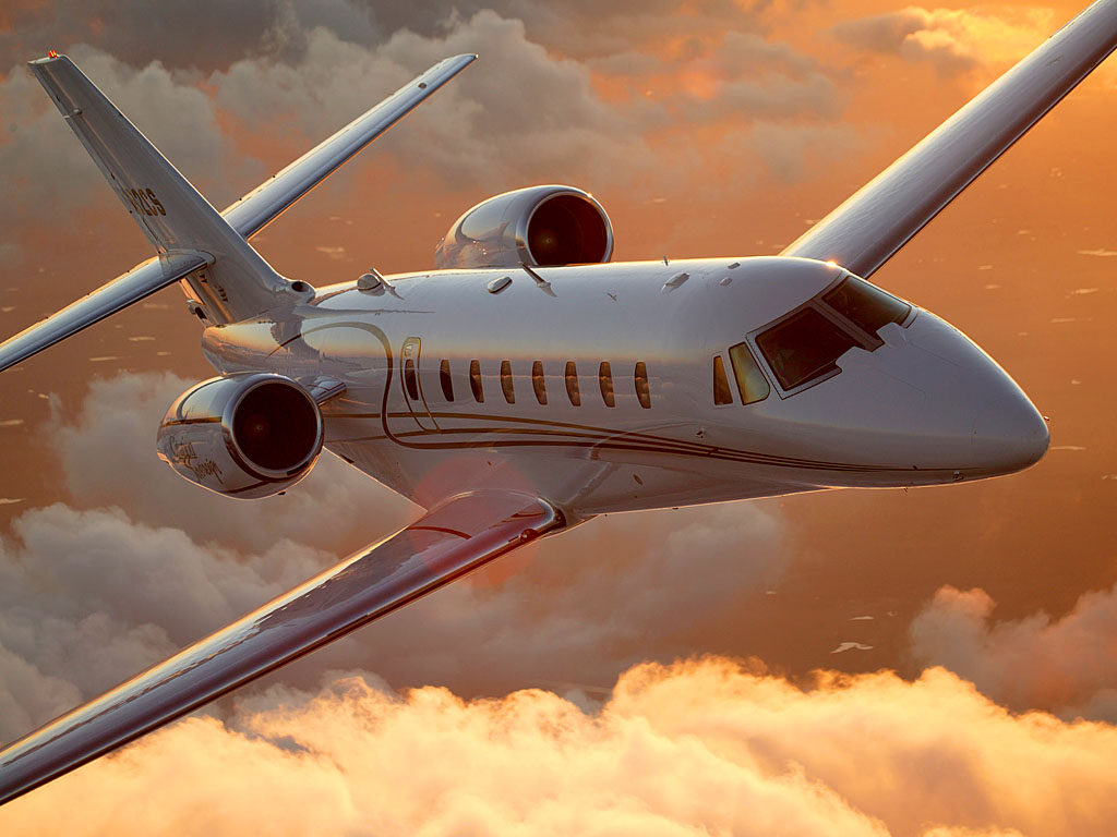Cessna Citation Sovereign cabin for Baltimore charter