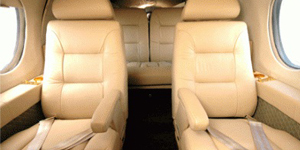 Dassault Falcon 10 view for Baltimore charter