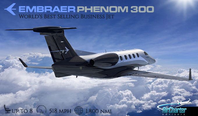 Baltimore Embraer Phenom 300 Charter