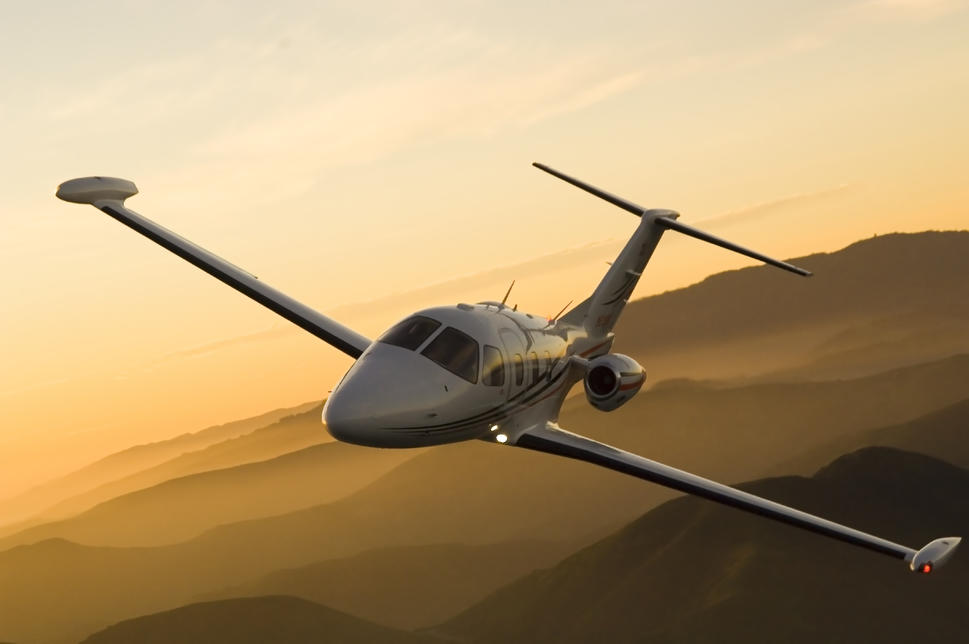 Eclipse 500 cabin for Baltimore charter