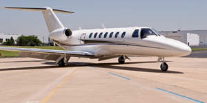 Cessna Citation CJ3 view for Baltimore charter