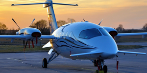 Piaggio Avanti II cabin for Baltimore charter