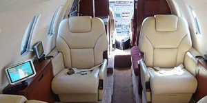 Cessna Citation III view for Baltimore charter