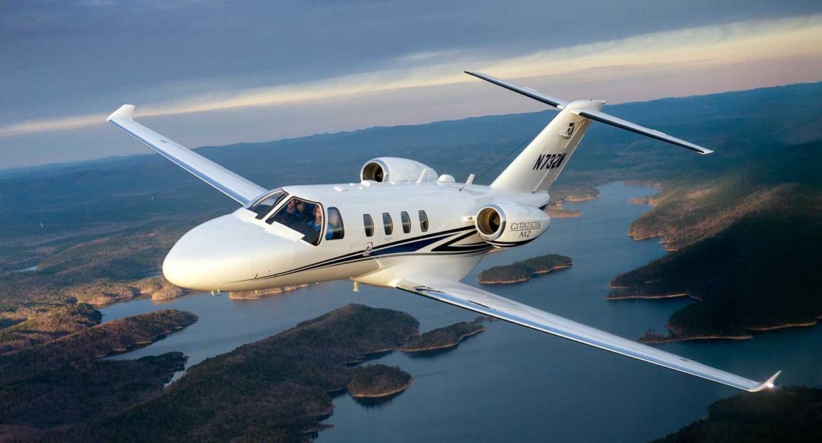 Cessna Citation M2 cabin for Baltimore charter